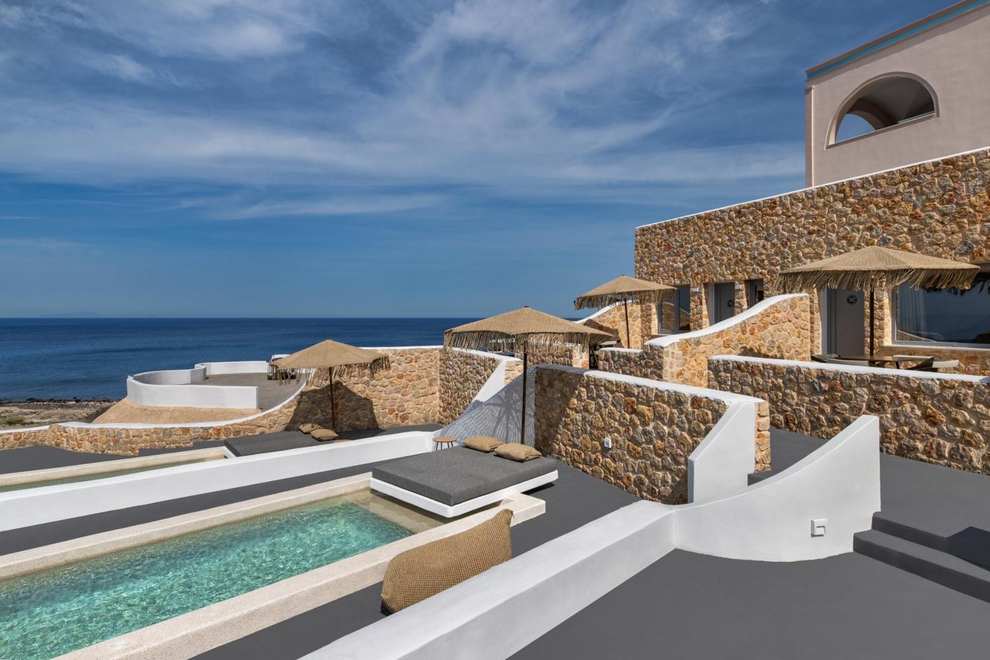 Aelia Thalassa Monolithos Esterno foto